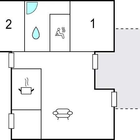 Vakantiehuis In With Sauna *